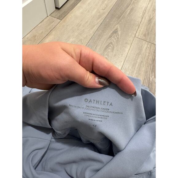 athleta salutation joggers 1X lavender - Picture 4 of 7